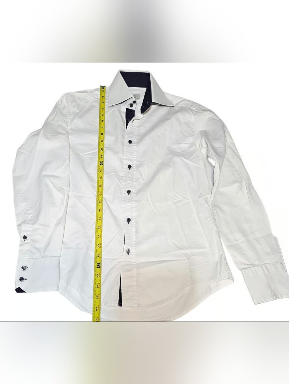 Bruce Field Double Retors White Button Up Dress Shirt - Picture 5 of 6